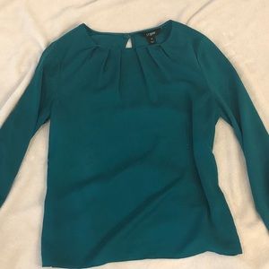 Teal JCrew Blouse - XS